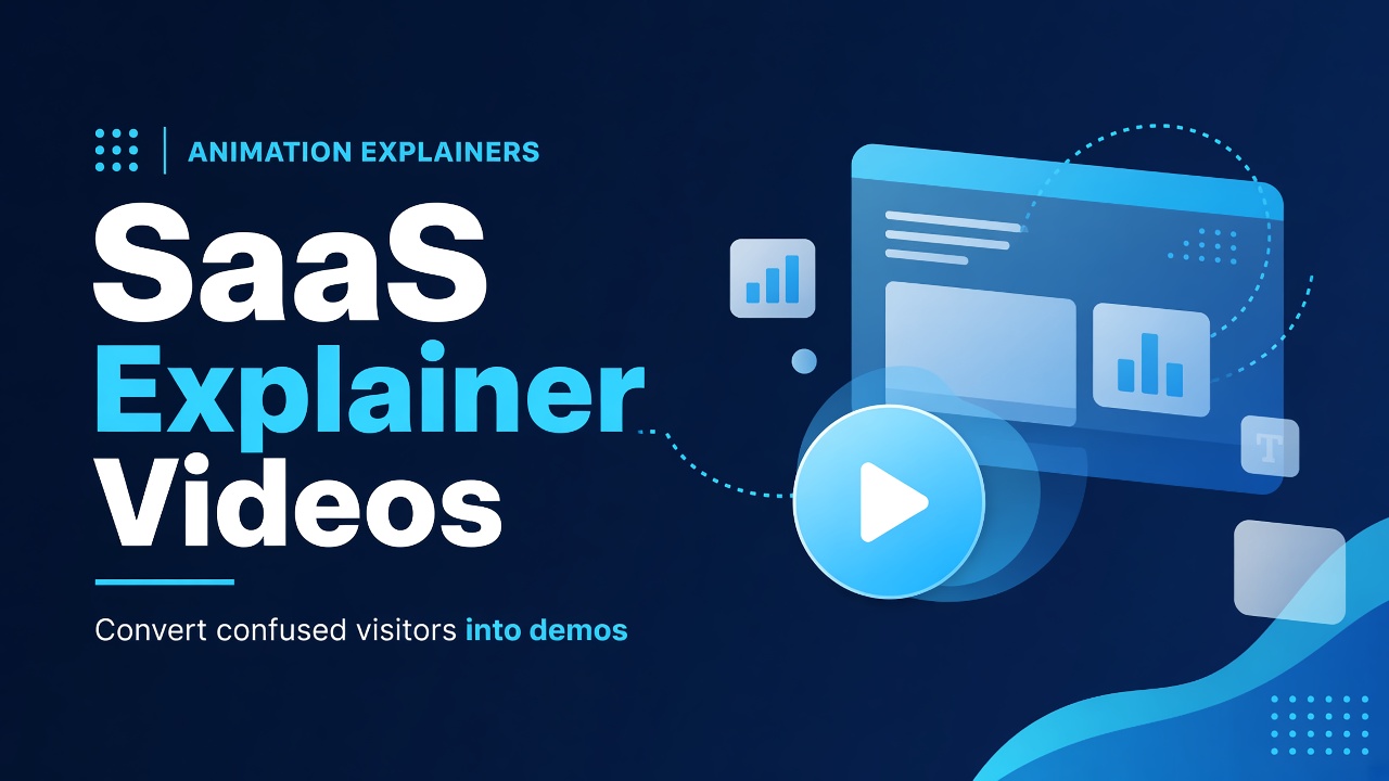 SaaS explainer videos — convert confused visitors into demos